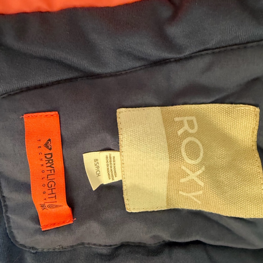 Roxy Orange and Gray Jacket